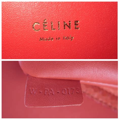 google fake celine 41435|how to check celine bag.